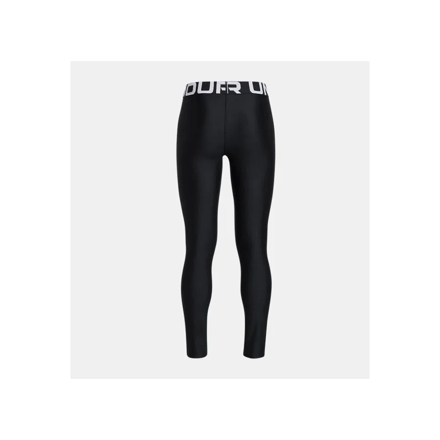 Леггинсы спортивные с принтом Under Armour, Черный — фото 2
