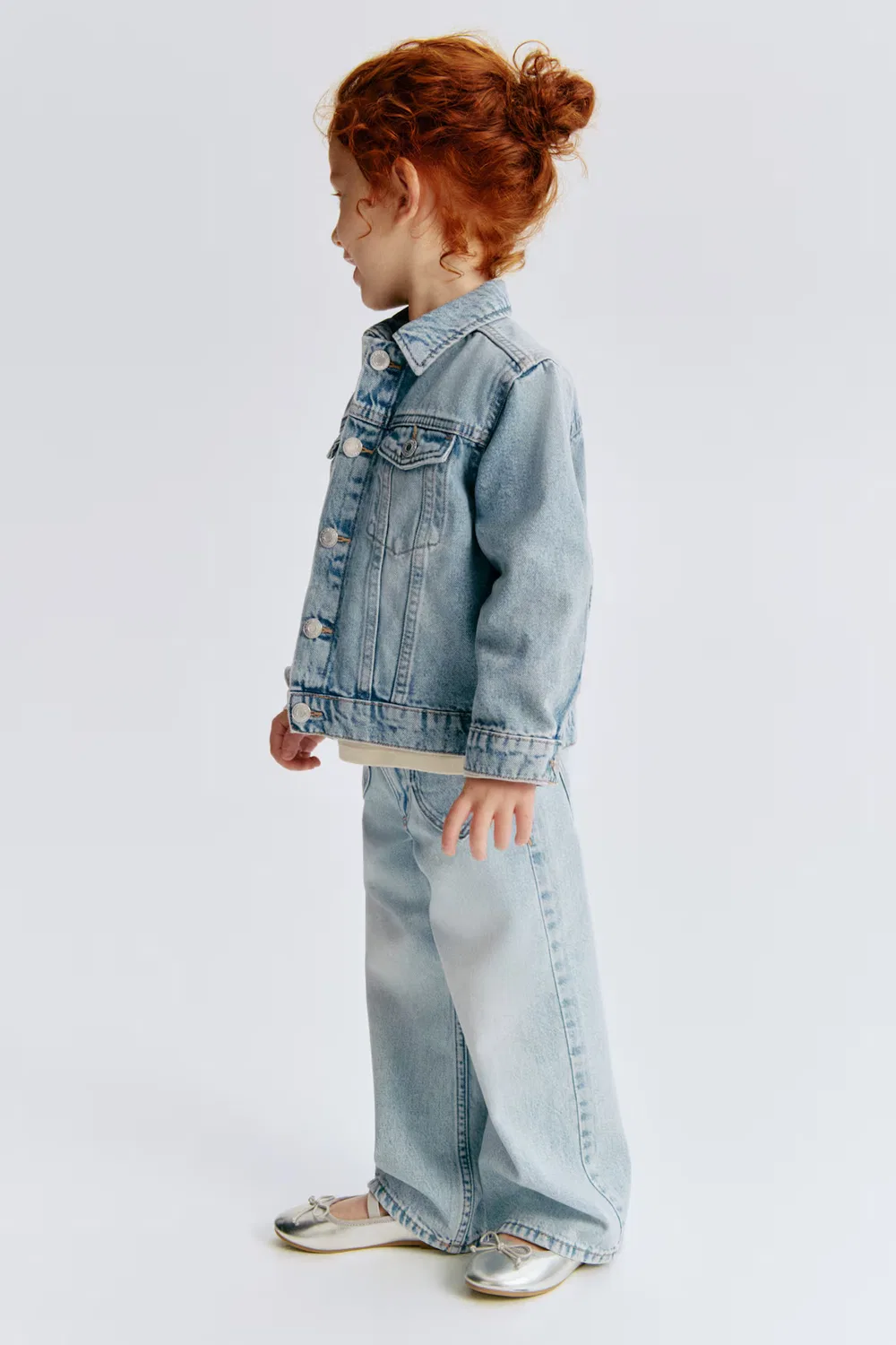 Джинсовая куртка H&M, Helles Denimblau — фото 3