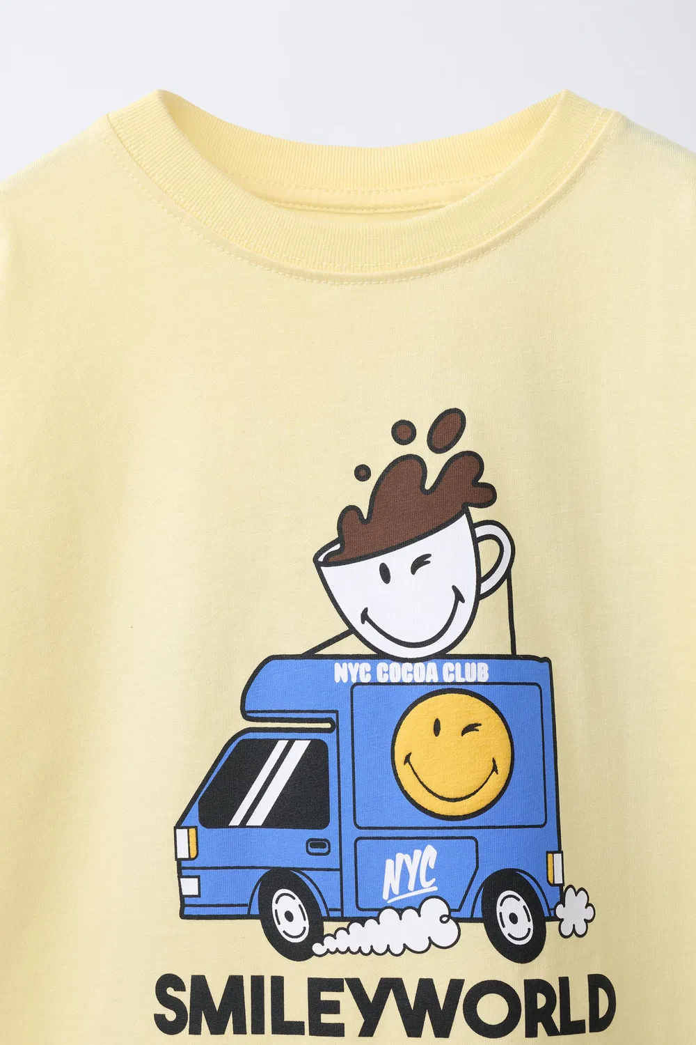 Футболка SMILEYWORLD  ZARA, Yellow — фото 3