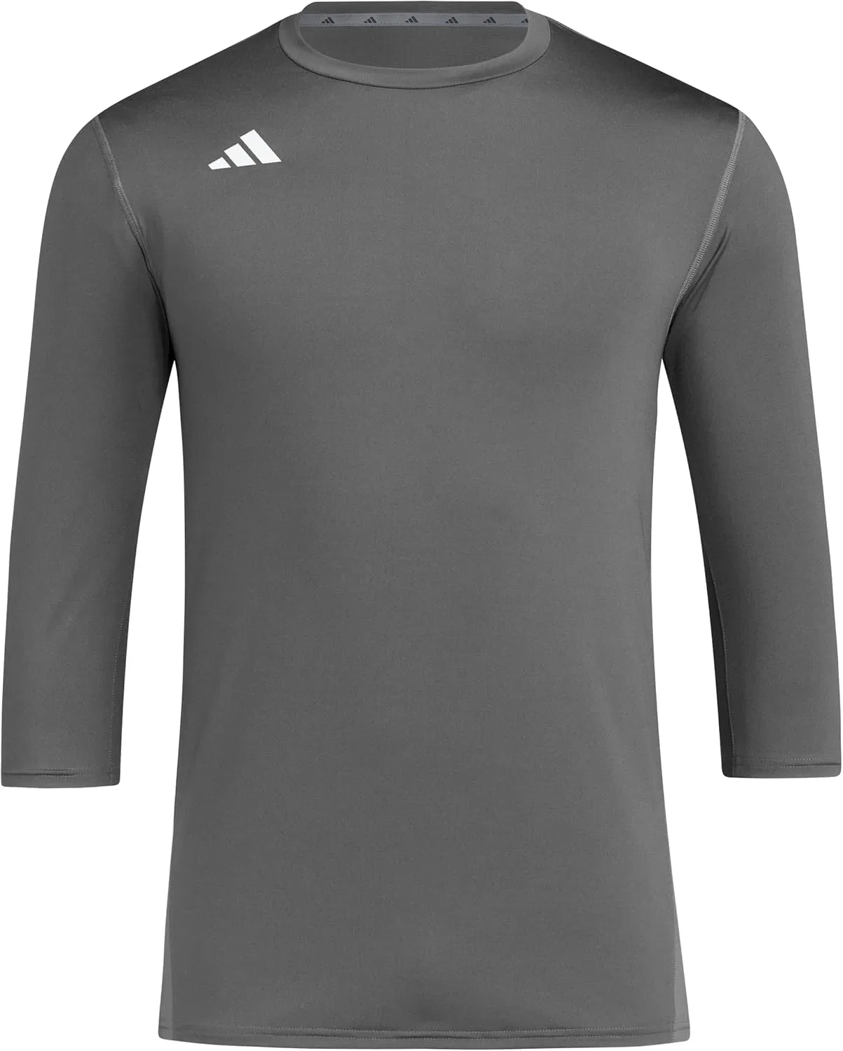 Мужская бейсбольная футболка с 3/4 рукавом Adizero Nwv 3/4 adidas, Team Grey