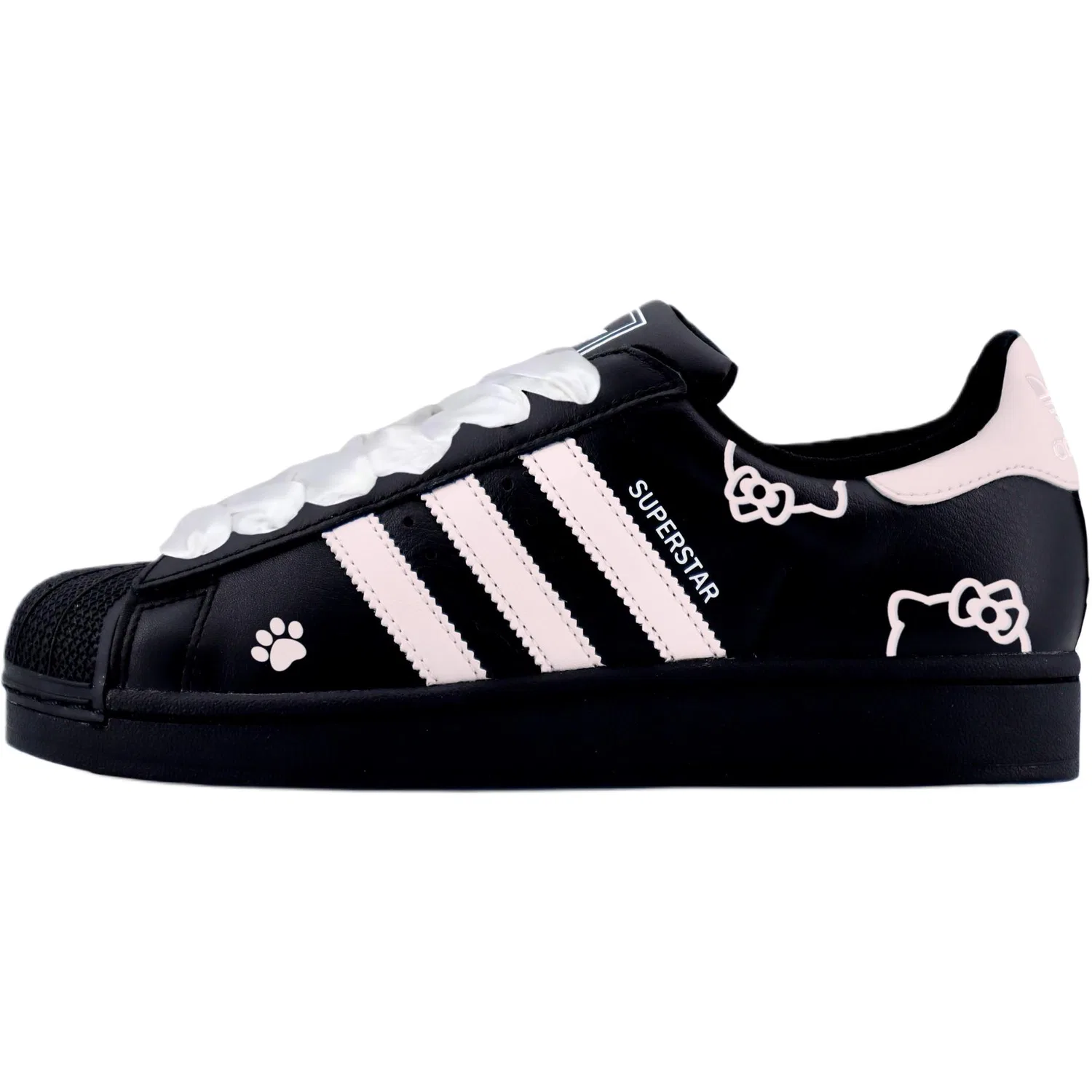 Детские кроссовки для скейтбординга Superstar 2, Adidas Originals, Black — фото 3