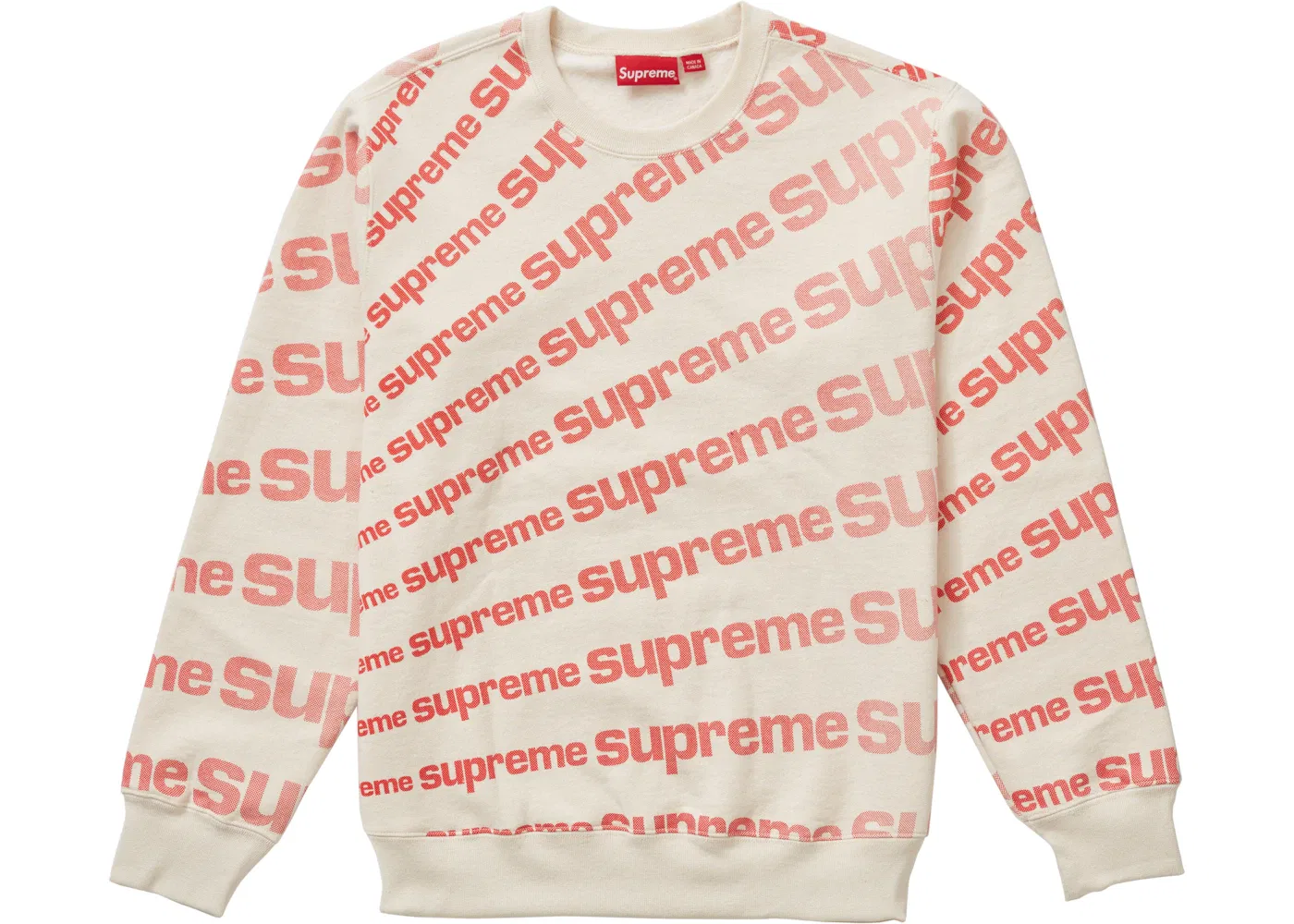 Мужской свитшот Supreme Crewneck, Natural