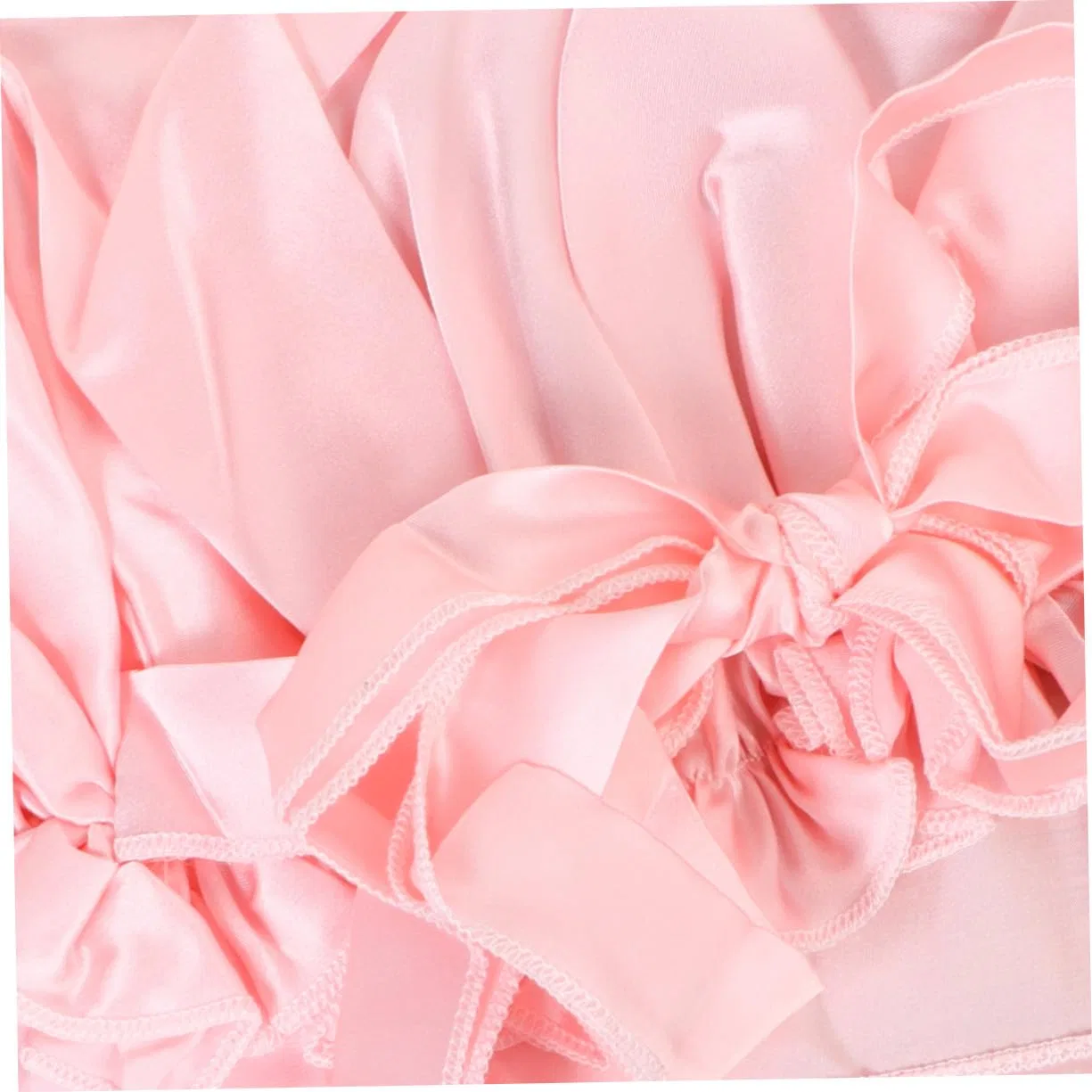 Шапочка для душа из шелка, IWOWHERO, 24x20 см, Light Pink — фото 2