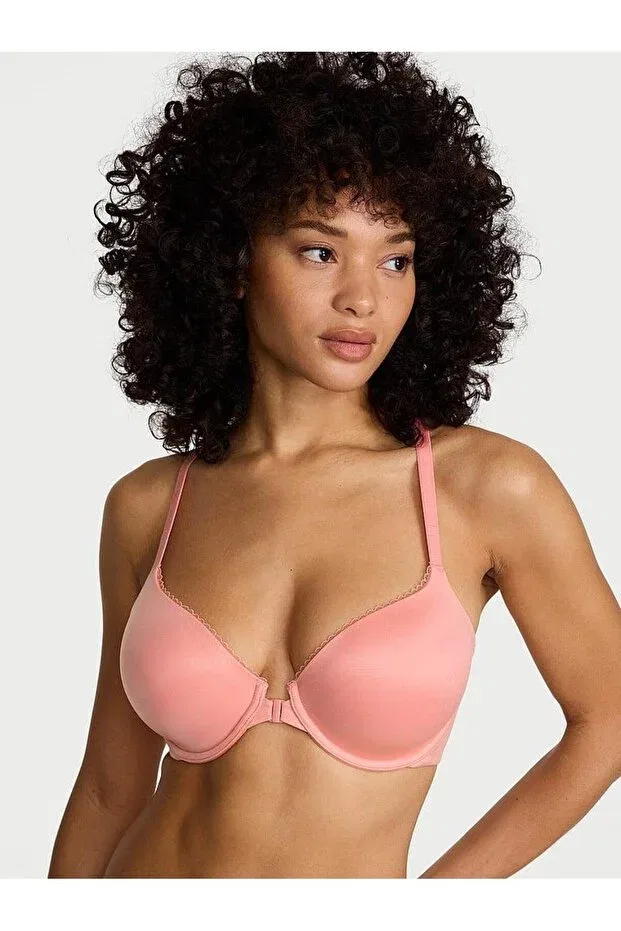 Женский бюстгальтер с кружевом Balconette Victoria'S Secret, Cloud Pink