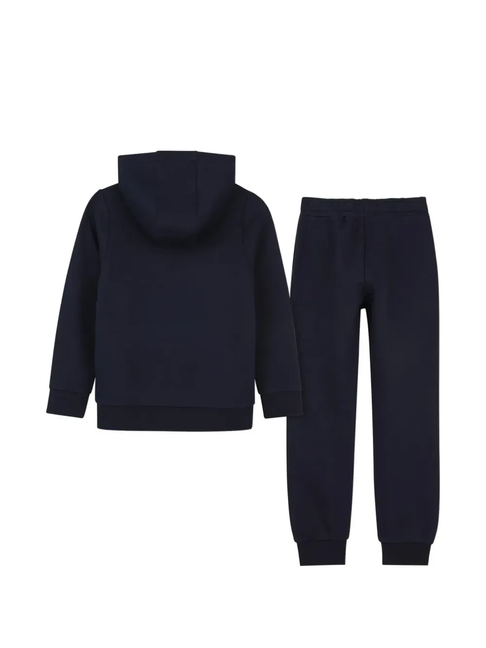 Спортивный костюм на молнии с нашивкой-логотипом BOSS Kidswear, синий — фото 2