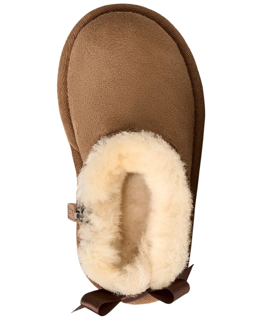 Ботинки-челси Ultra Mini Bailey Bow с молнией UGG, Chestnut — фото 3