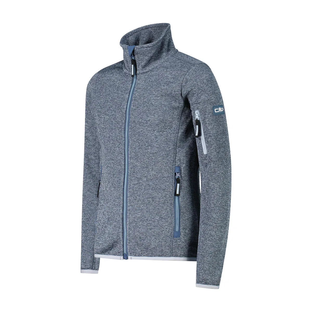 Детская флисовая куртка для девочек Kid G Jacket Cmp, Konigsblau Pastellblau Navyblau — фото 3