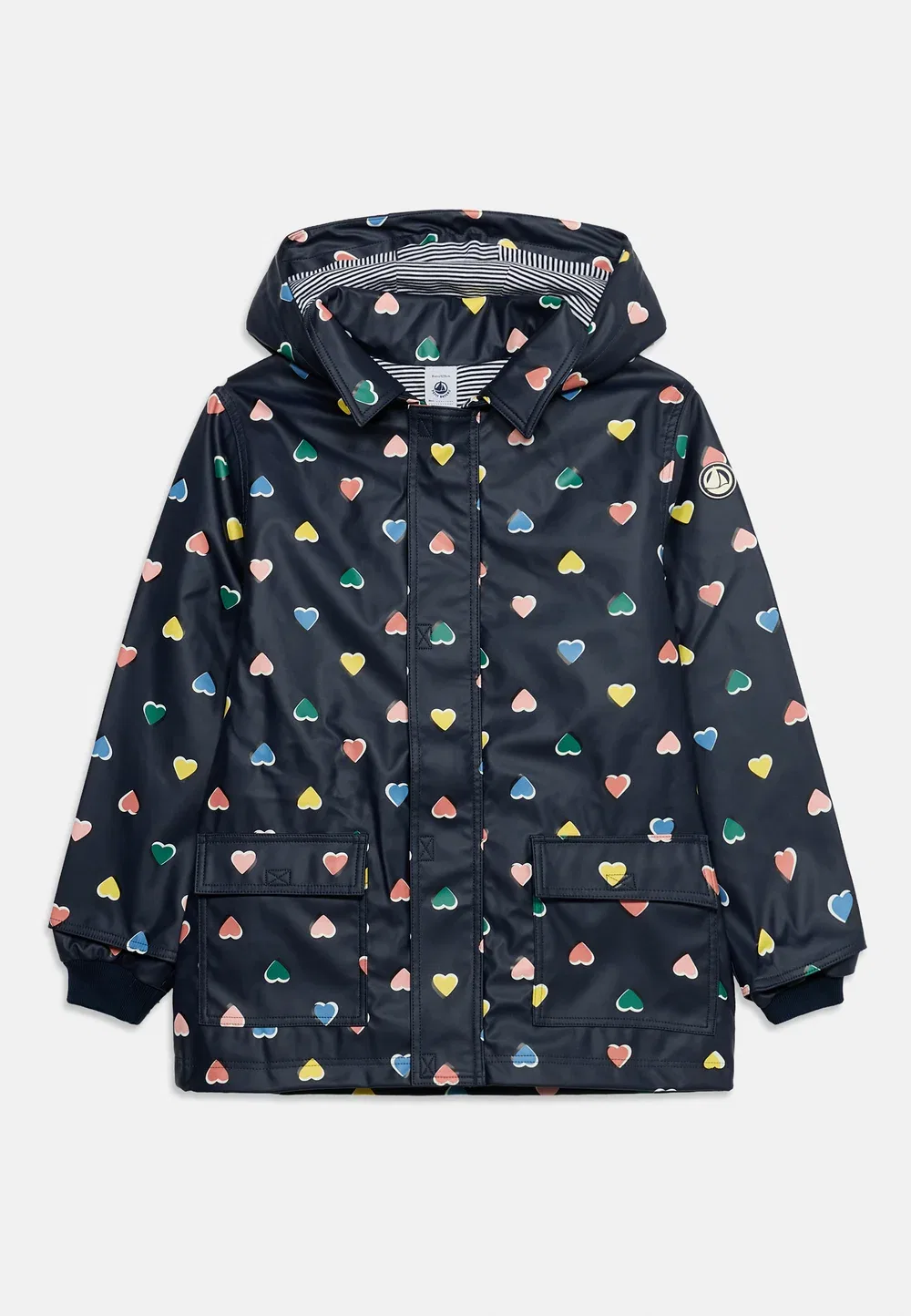 Cire matiere enduite - легкая куртка Petit Bateau, Multi-Coloured — фото 3