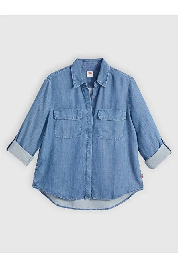 Женская рубашка с длинным рукавом Elaine utility shirt Levi'S, Blue