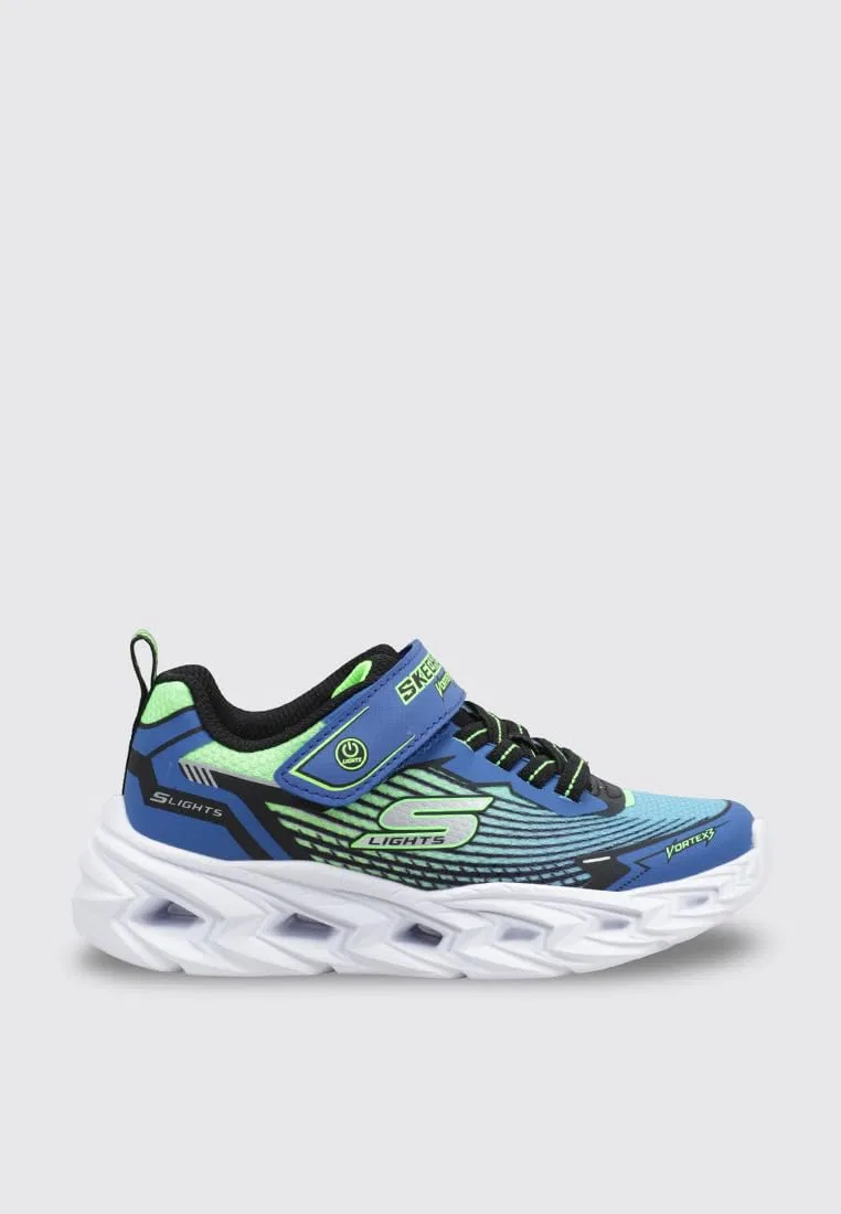 Детские кроссовки для мальчиков со светодиодной подсветкой Vortex 3.0 Skechers, Blue — фото 2
