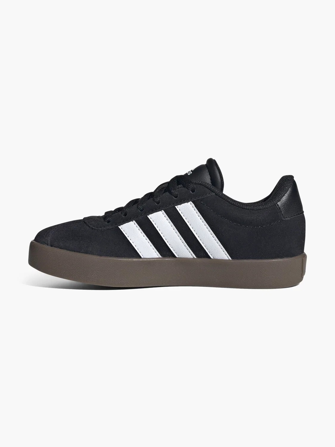 Детские кроссовки VL COURT 3.0 K Adidas, черный — фото 2