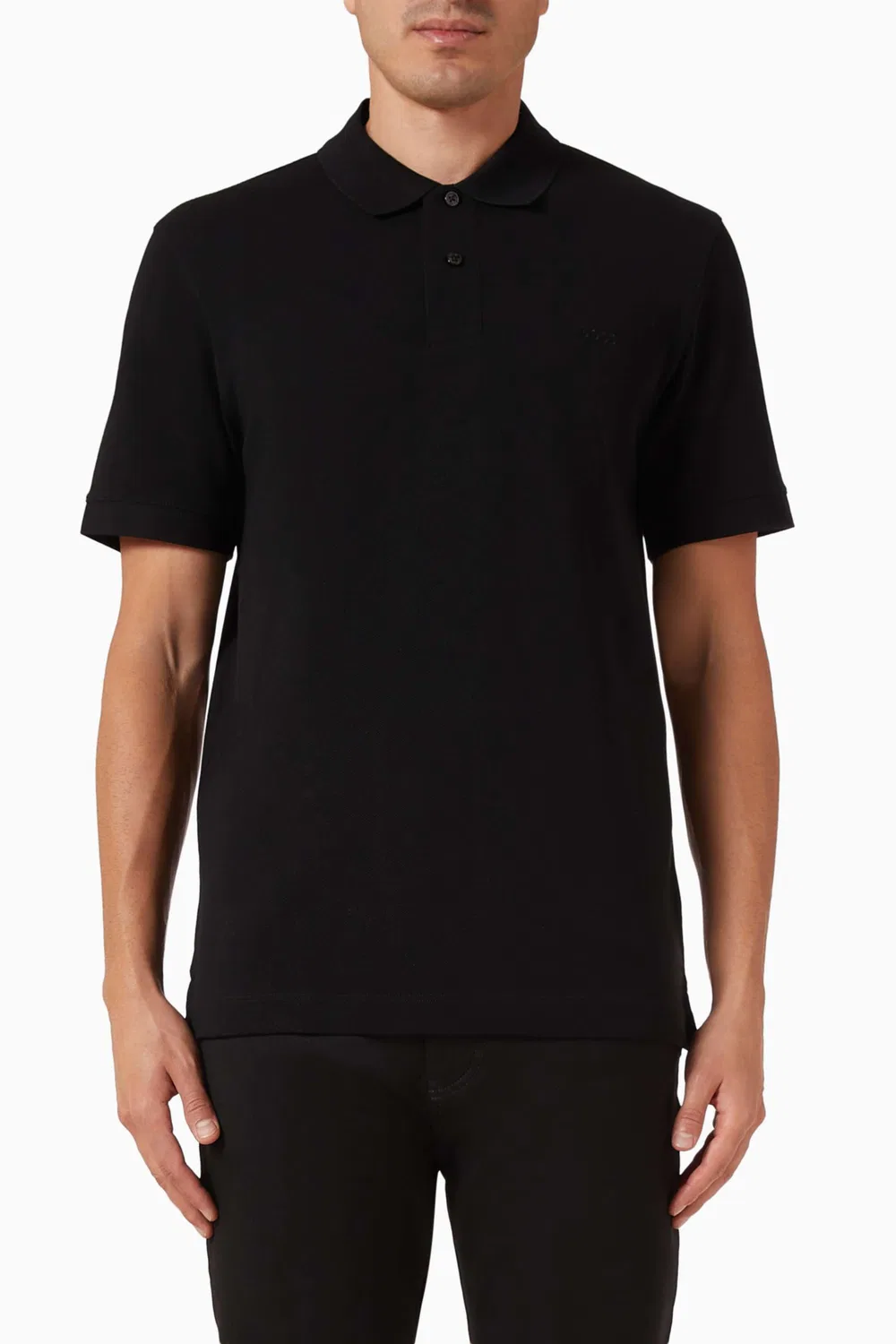 Поло хлопковое Pallas Polo Shirt BOSS