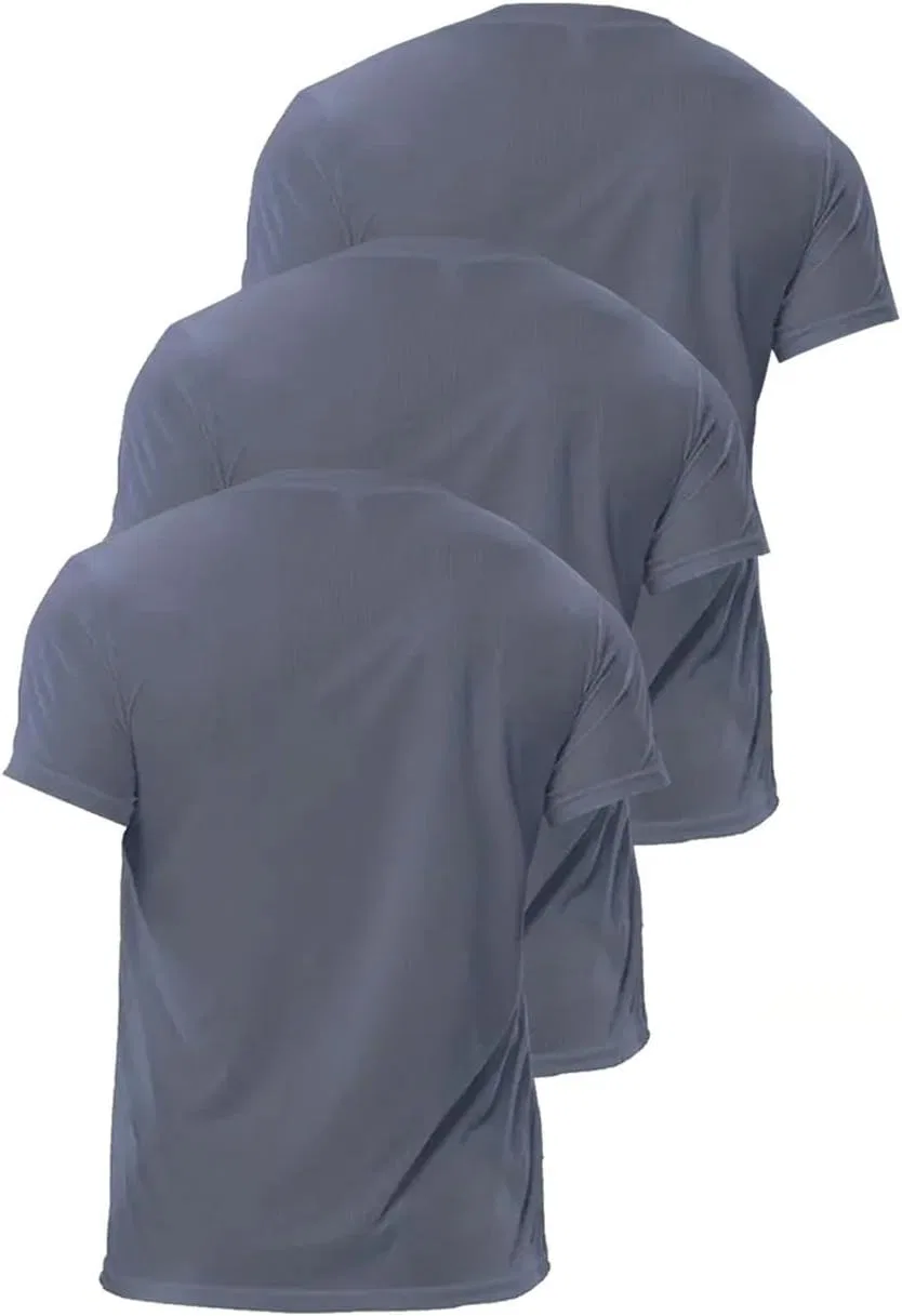 Мужская футболка с круглым вырезом Seamless, Gray — фото 3