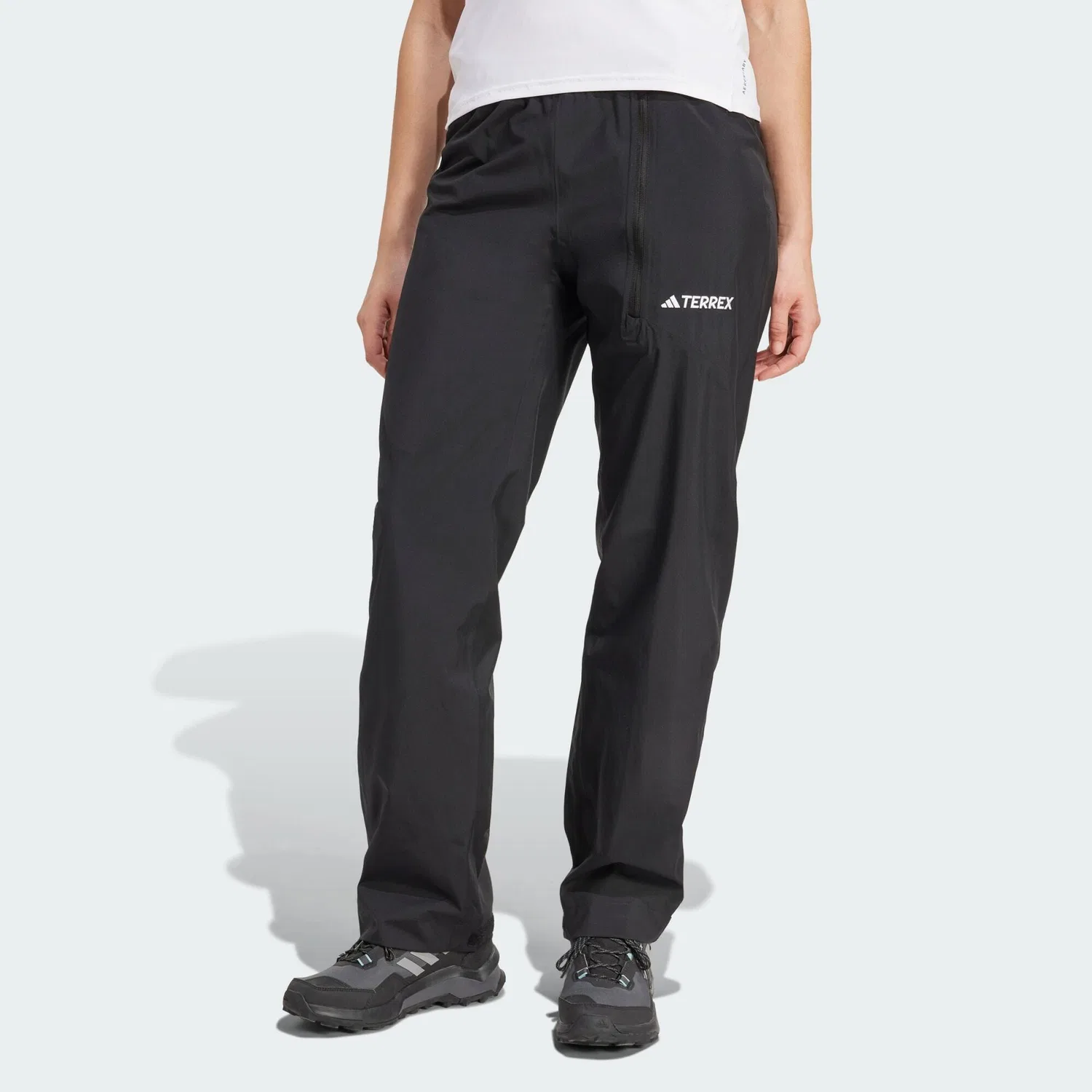 Мужские водонепроницаемые брюки Terrex Multi Climaproof Two-Layer Adidas, Schwarz
