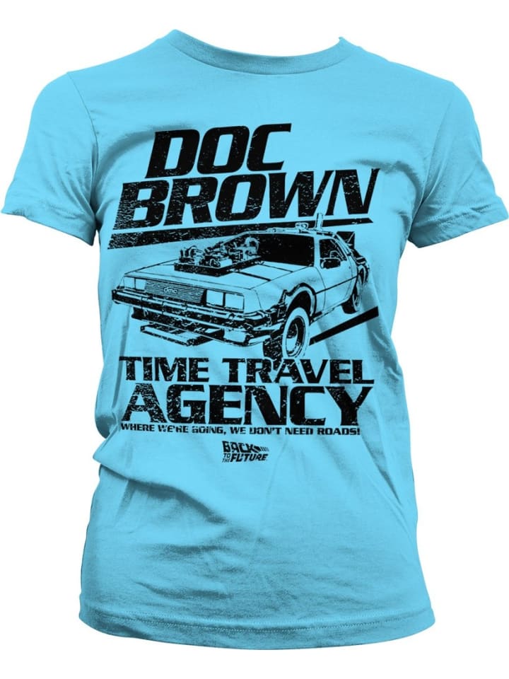 

Футболка Back To The Future, синий