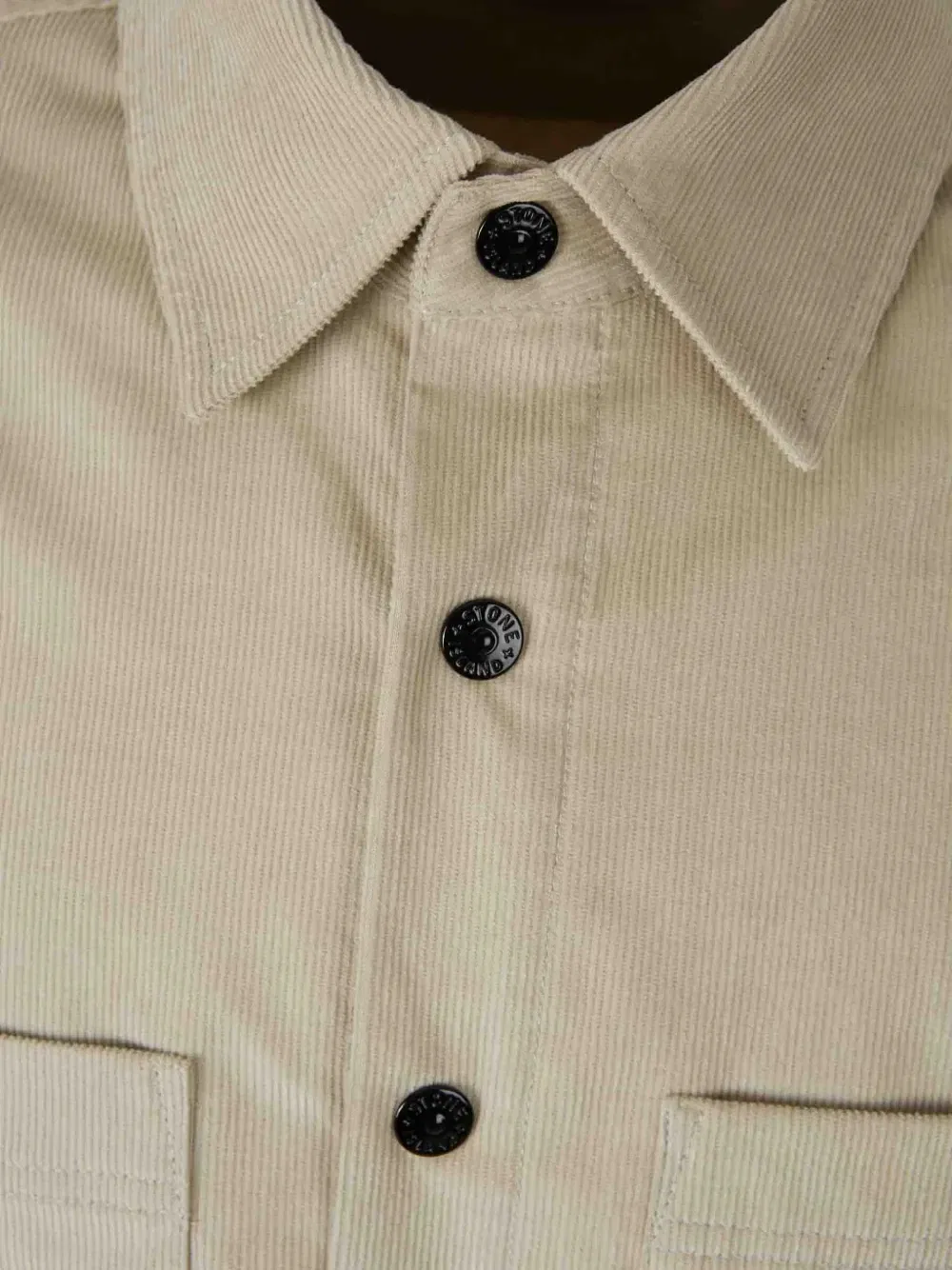 Куртка-рубашка из вельвета Stone Island, бежевый — фото 3