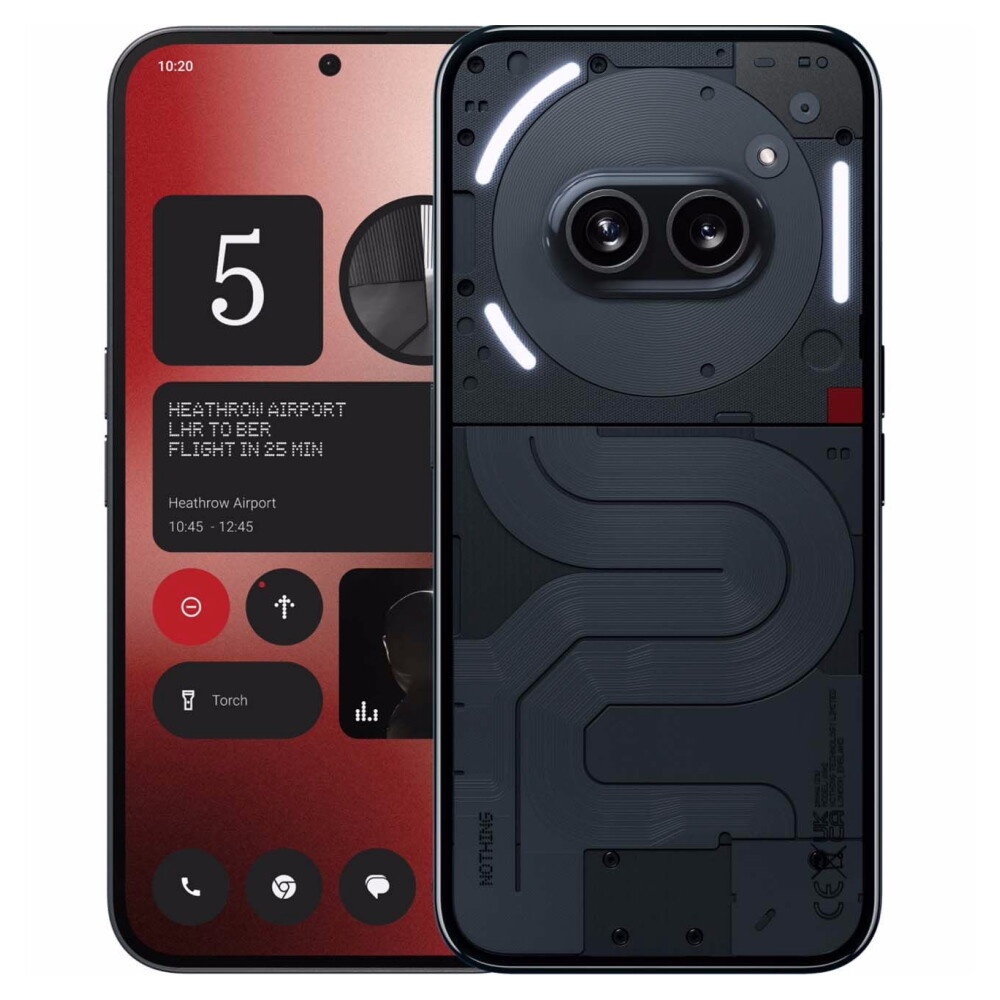 

Смартфон Nothing Phone (2a), 12ГБ/256ГБ, 2 nano-SIM, Черный