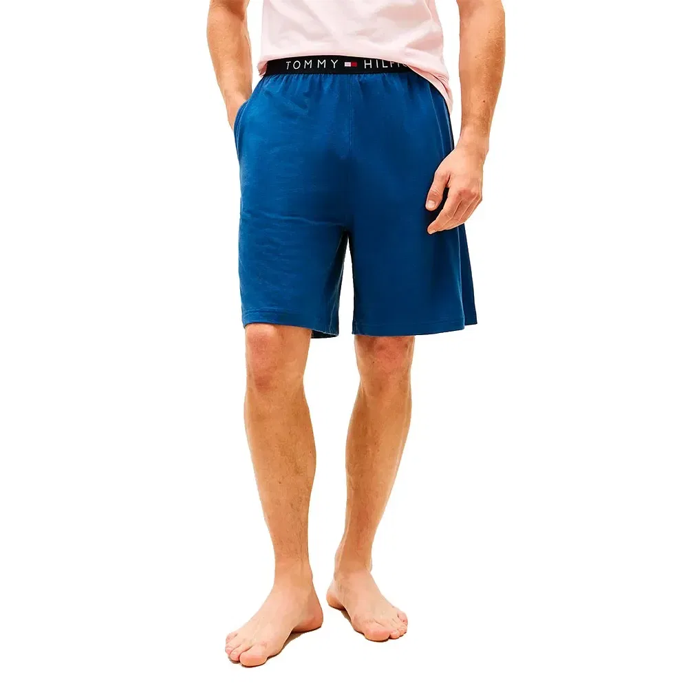 Мужские шорты с регенерированным хлопком Tommy hilfiger, Blue