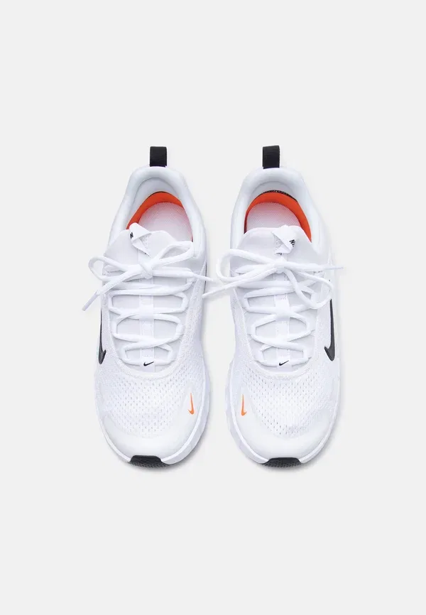 Кроссовки с дышащей сеткой Free Ride Nike Performance, белый/черный/Safety Orange — фото 4