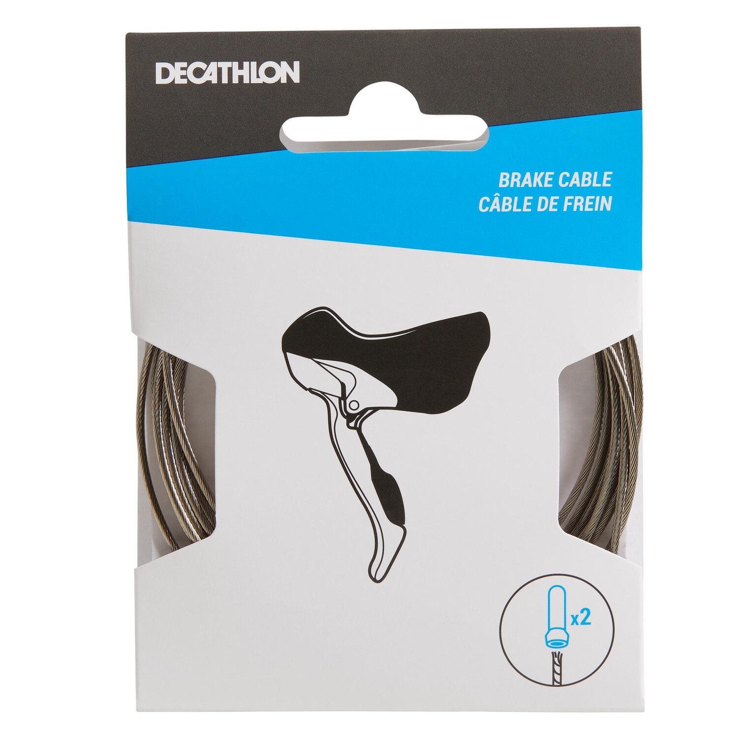

Шоссейный тормозной трос для велосипеда из нержавеющей стали Decathlon