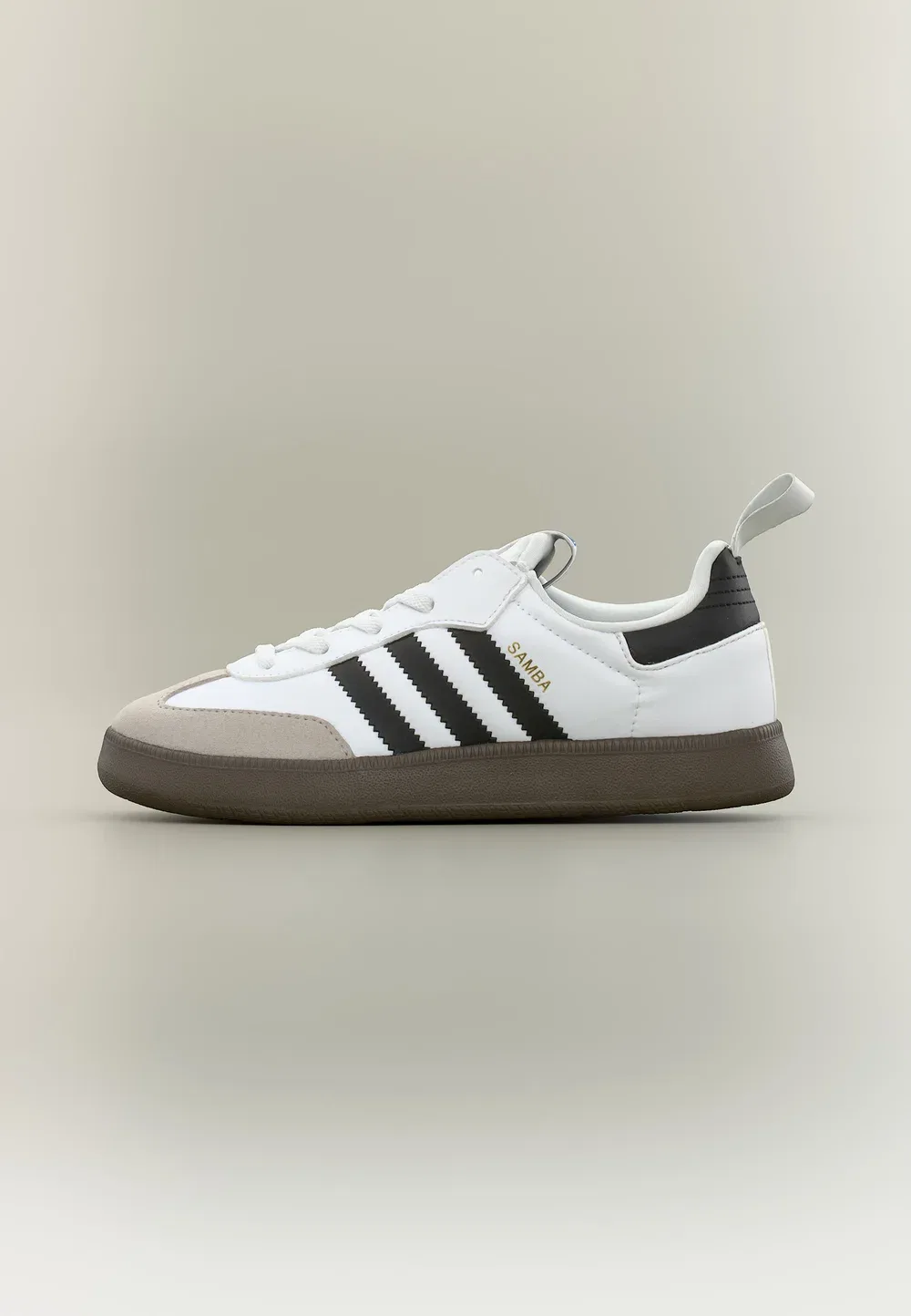 Кроссовки Samba Quickon унисекс Adidas Originals, Footwear White/Core Black/Gold-Coloured Metallic