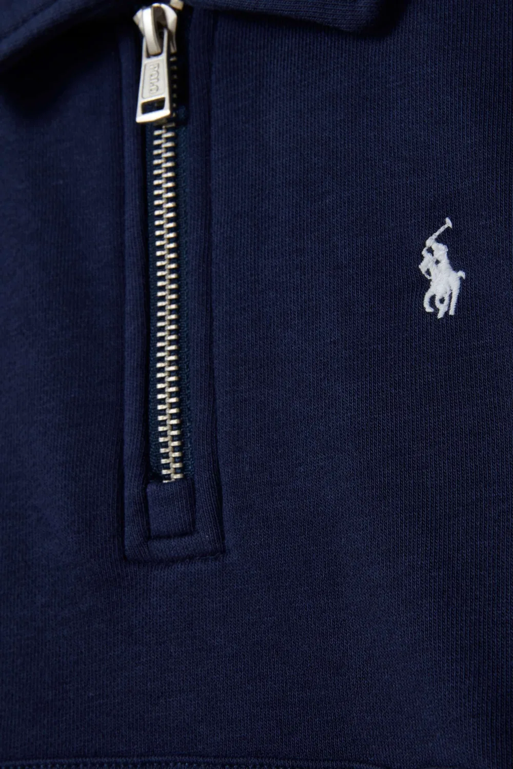 Свитшот на половину молнии хлопковый Polo Ralph Lauren — фото 3