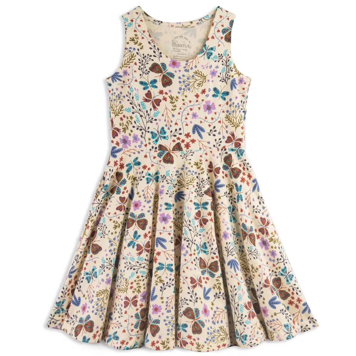 Платье с принтом Mightly, botanical floral