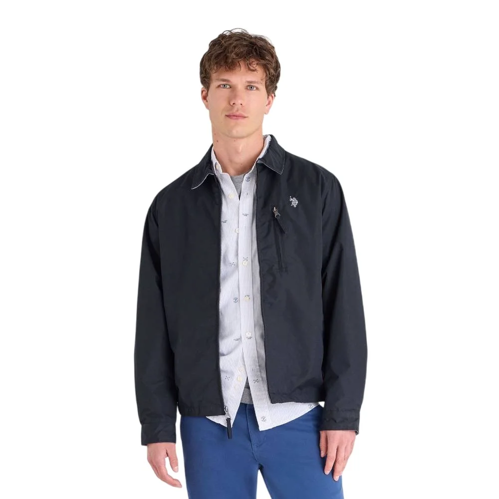 Мужская куртка U.S. Polo Assn. Lightweight Micro, черный