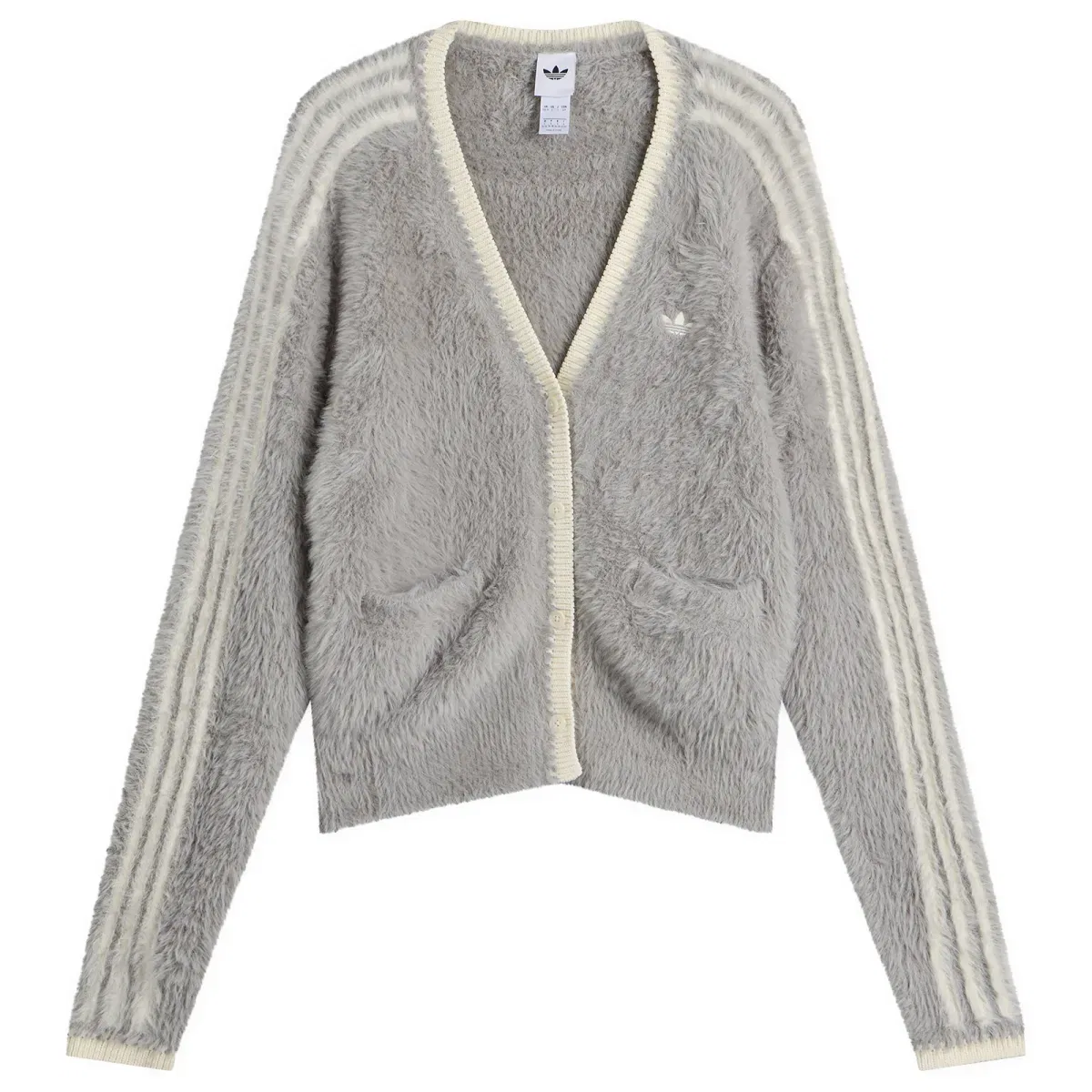 Кардиган с V-образным вырезом X clot Crafted Adidas, Solid Grey