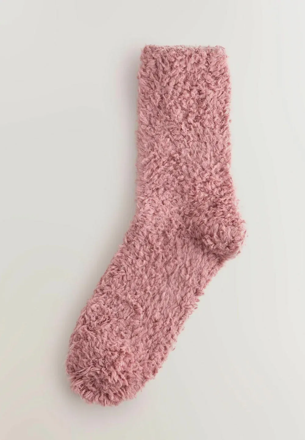 Уютные носки из плюшевого флиса, 2 шт. в упаковке - носки Next, Rose Pink Grey — фото 2