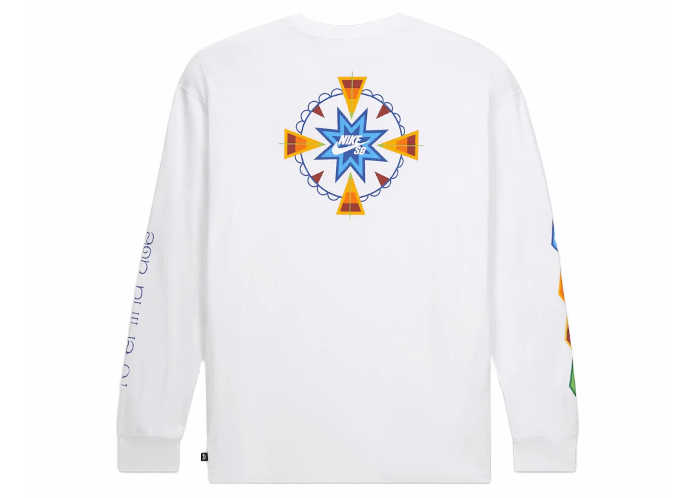 Мужская футболка с длинным рукавом Nike SB x Di'Orr Greenwood L/S Max90 T-shirt Nike, White
