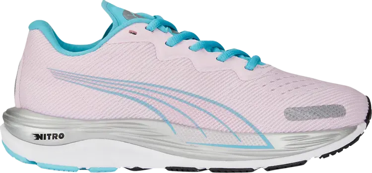 

Кроссовки Puma Velocity Nitro 2 Big Kid Pearl Pink, розовый