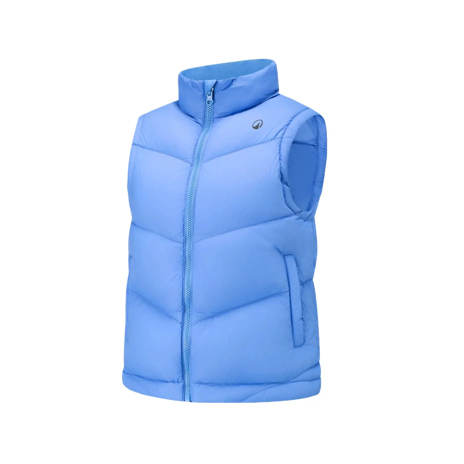 Детский жилет с воротником-стойкой Moderate DECATHLON, Blue Purple