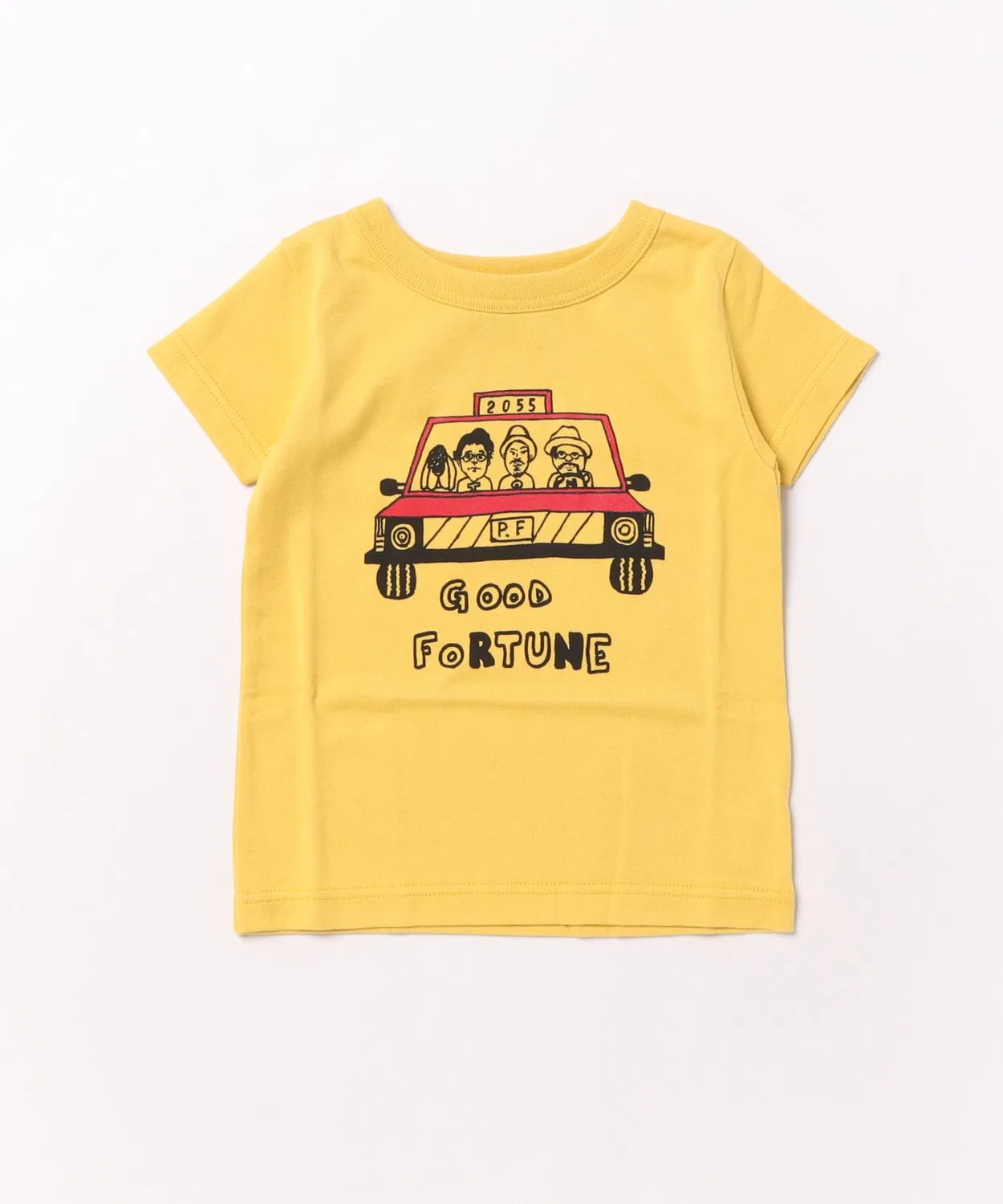 Детская футболка с длинным рукавомHappy Car P.FIELD, Yellow