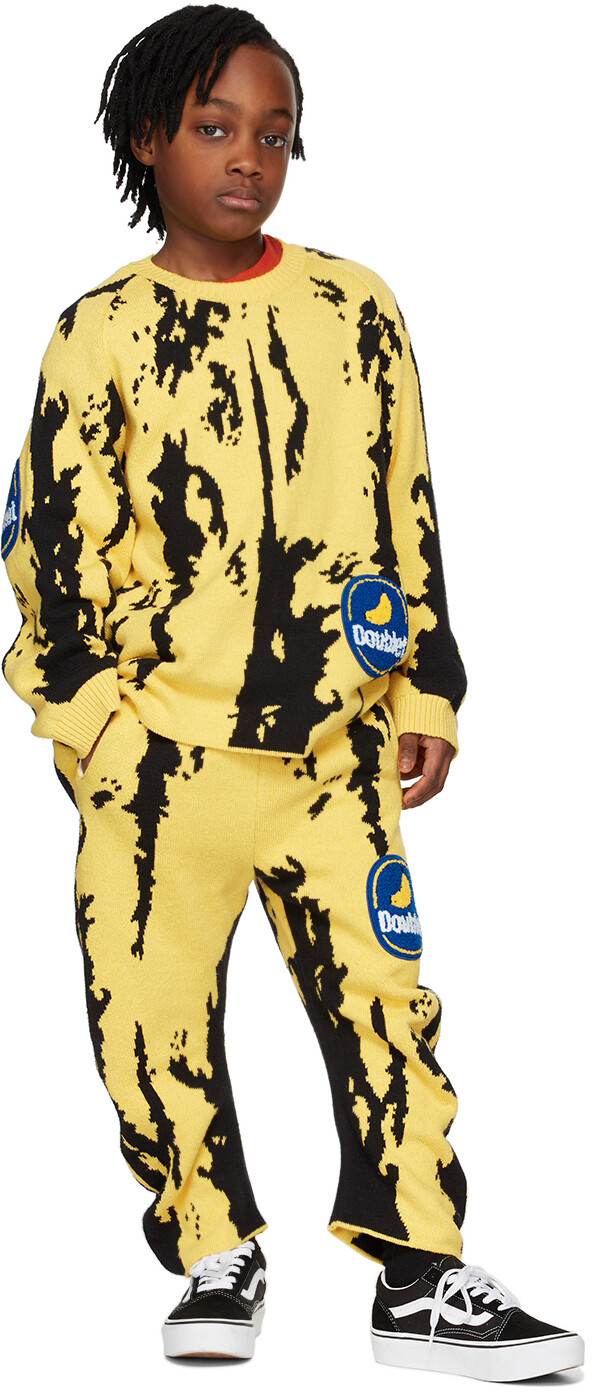 

Детские желтые и черные брюки Banana Lounge Doublet, Черный, Детские желтые и черные брюки Banana Lounge Doublet