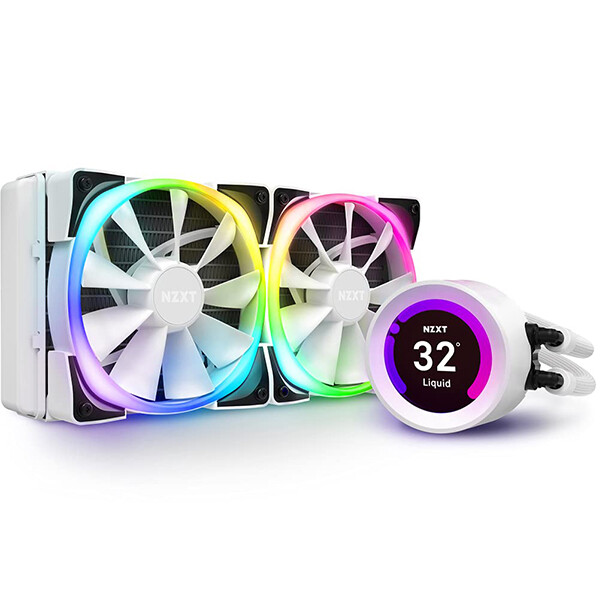 

Система водяного охлаждения для процессора NZXT Kraken Z53 RGB, белый