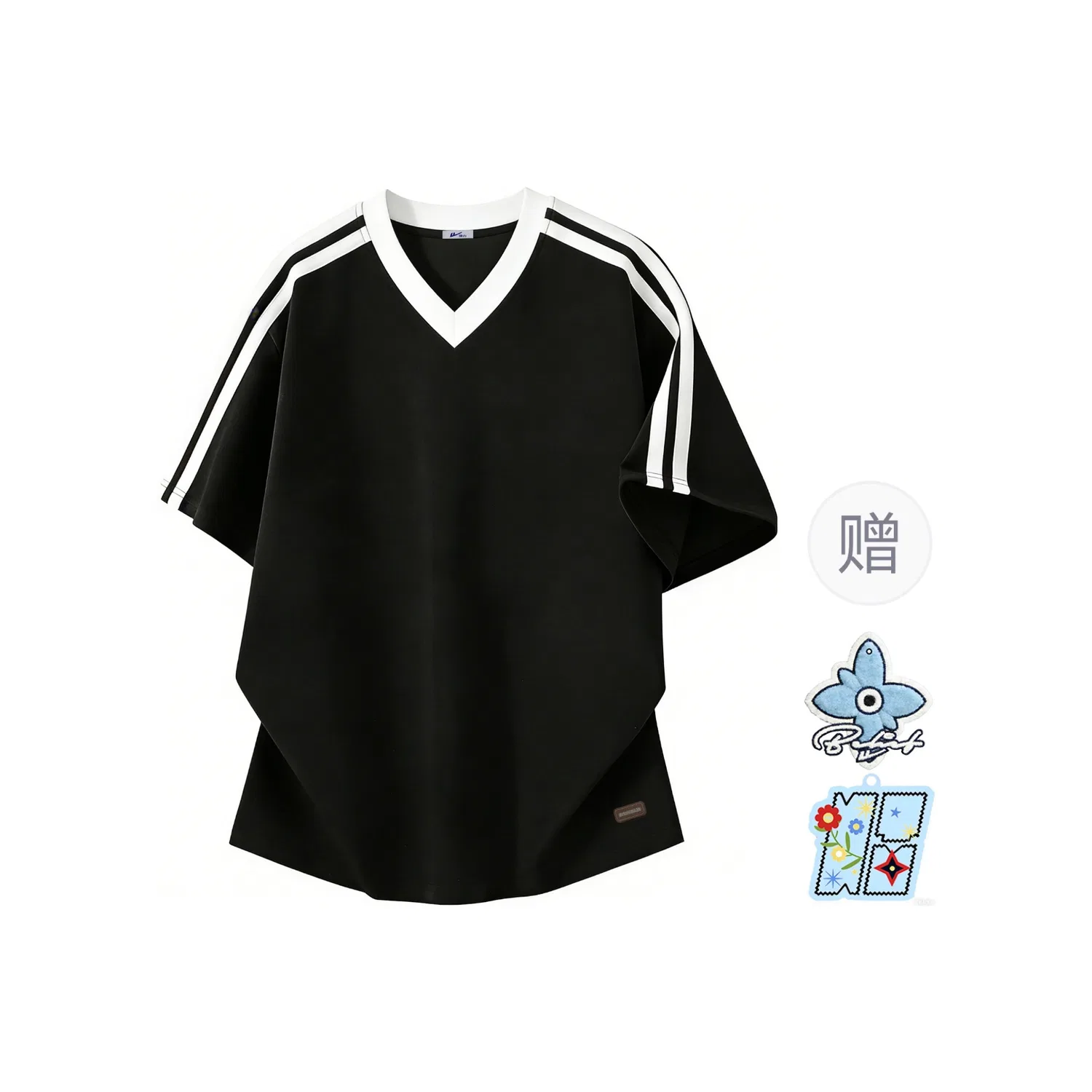 Детская футболка с коротким рукавом Black (Comes with Merch) WARRIOR