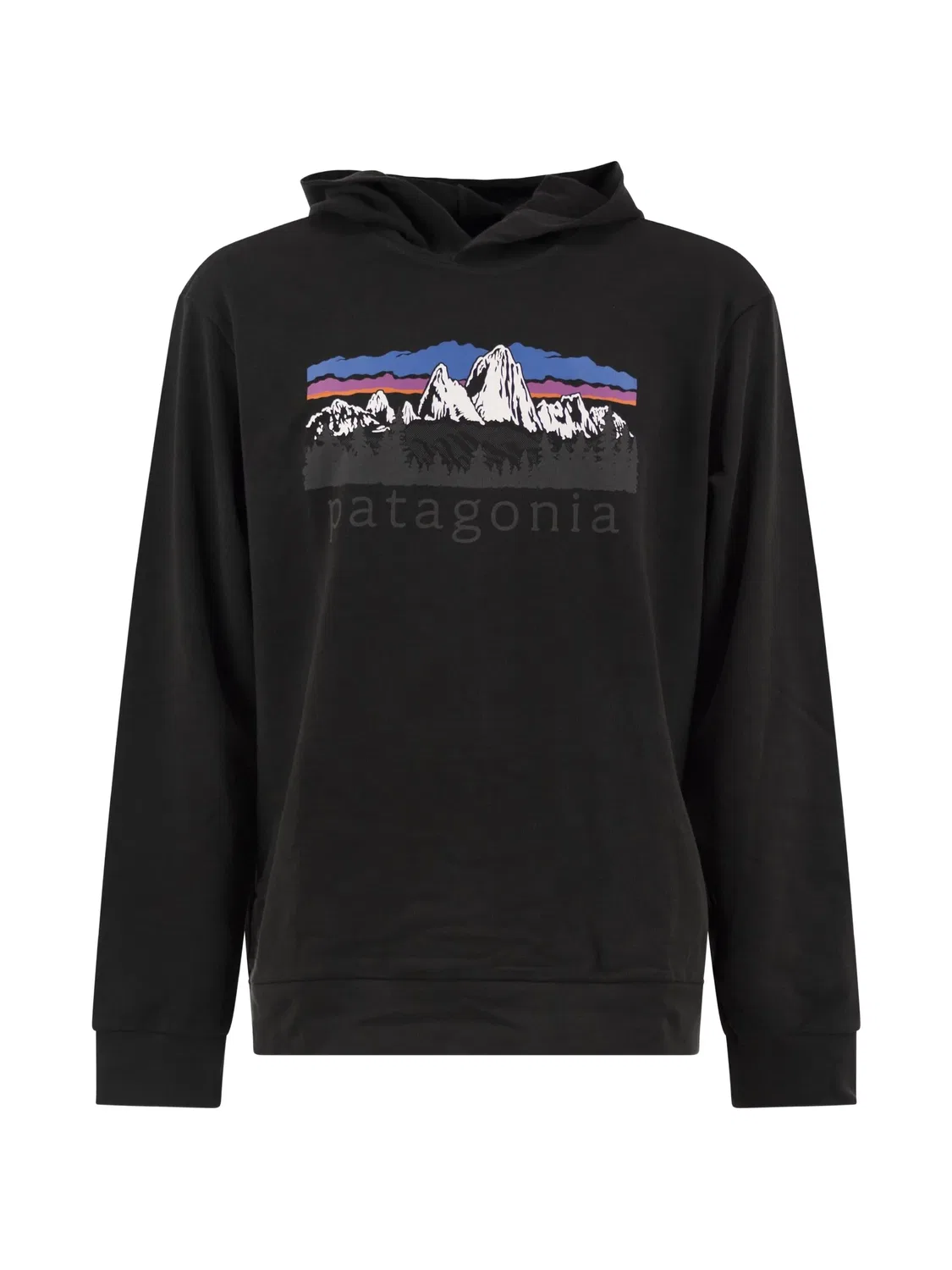 Худи Fitz Roy Foothills из хлопка Patagonia, черный