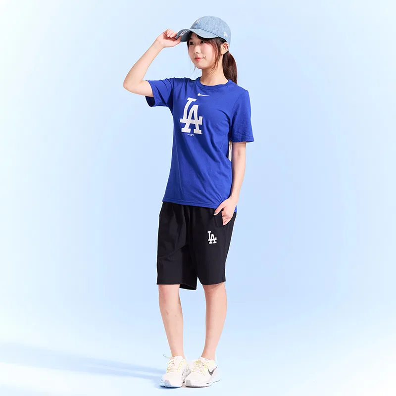 Детская футболка с принтом Los Angeles Dodgers Blue Nike, Blue — фото 4