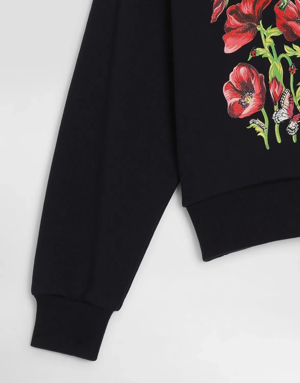 Хлопковая толстовка Dolce&Gabbana, черный — фото 3