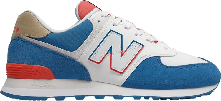 

Кроссовки New Balance 574 'Split Sail - Mako Blue', синий