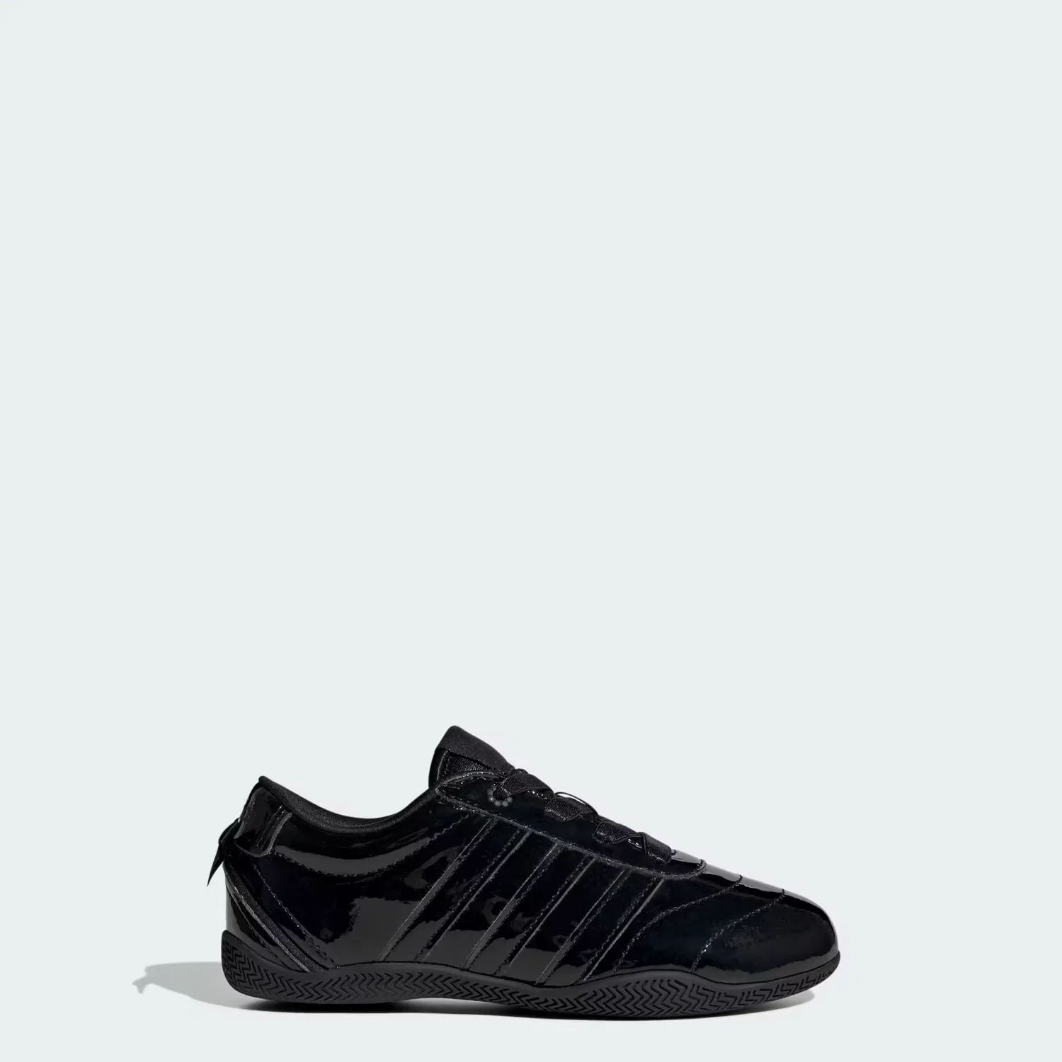 Детские кроссовки для девочек на эластичных шнурках Grand Court Lo Adidas Sportswear, черный