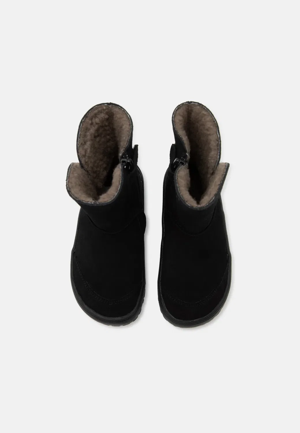 Ботинки Barefoot унисекс - зимние ботинки Froddo, Black — фото 4