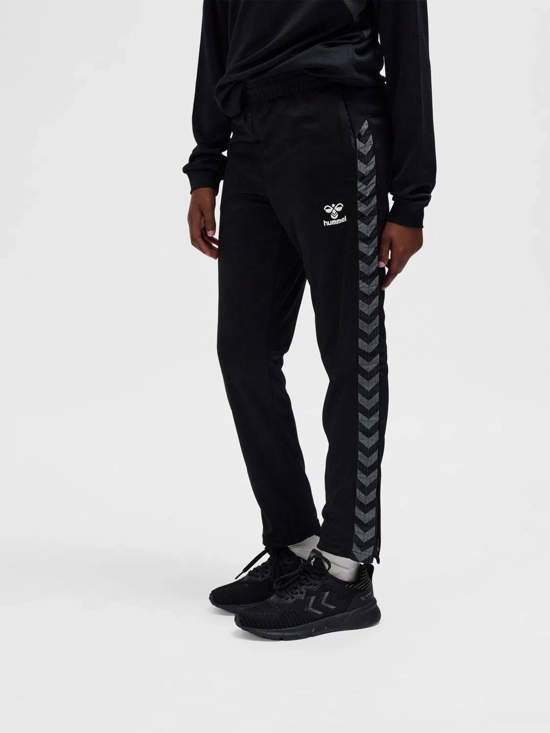Детские спортивные брюки с регулируемой талией hmlAUTHENTIC Hummel, Schwarz