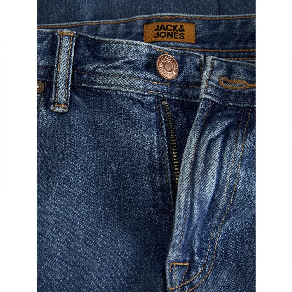 Детские джинсы для мальчиков с прямым кроем Alex Original Sq 060 Jack & jones, Blue — фото 3
