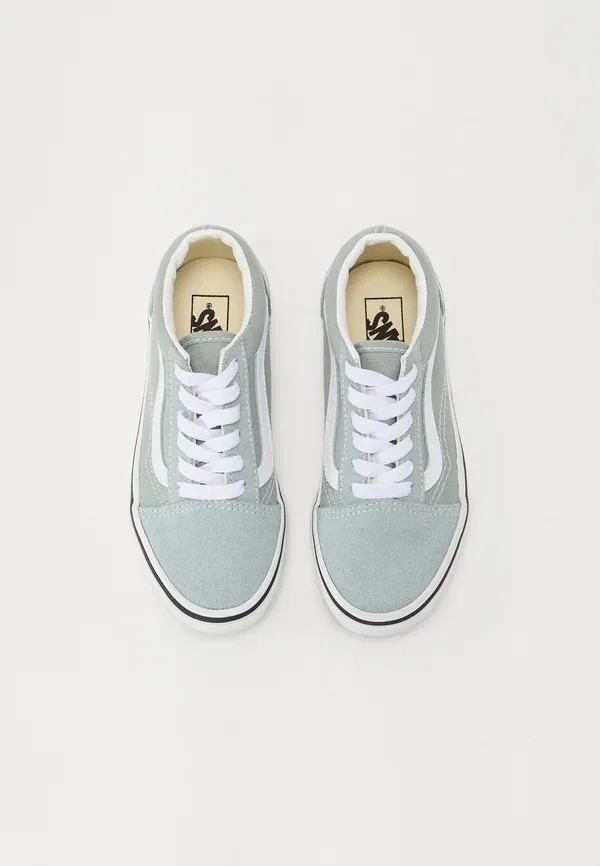 Кроссовки из замши Old Skool Vans, Pure Grey, серый — фото 4