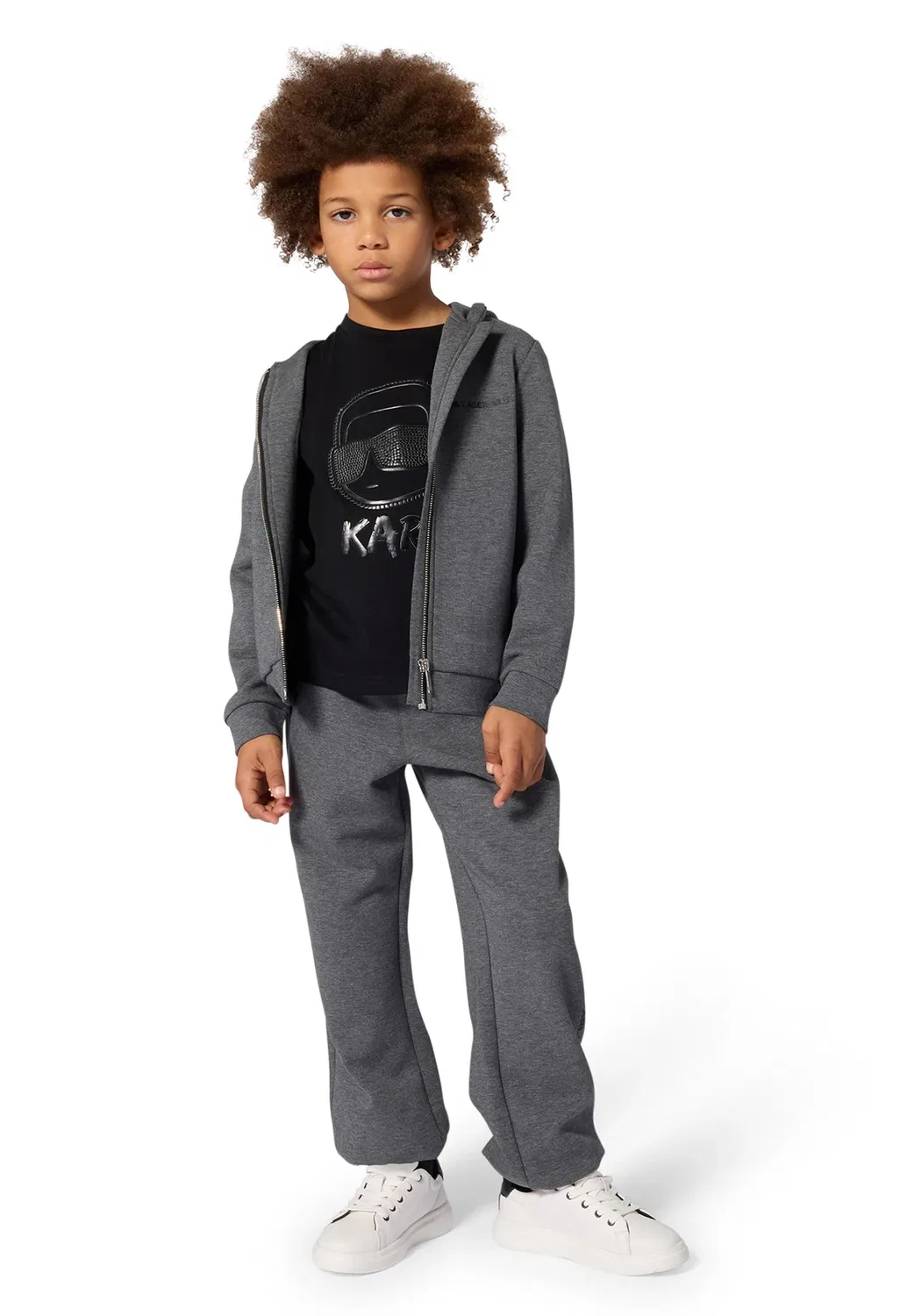 Тренеры - тренеры Karl Lagerfeld Kids, White