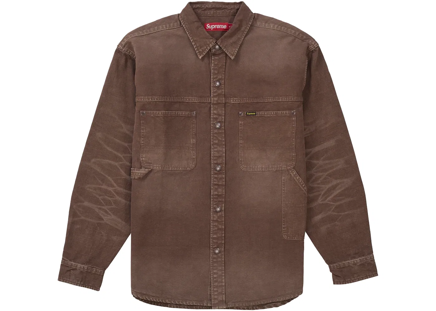 Мужская рубашка с длинным рукавом Supreme Shirt, Brown