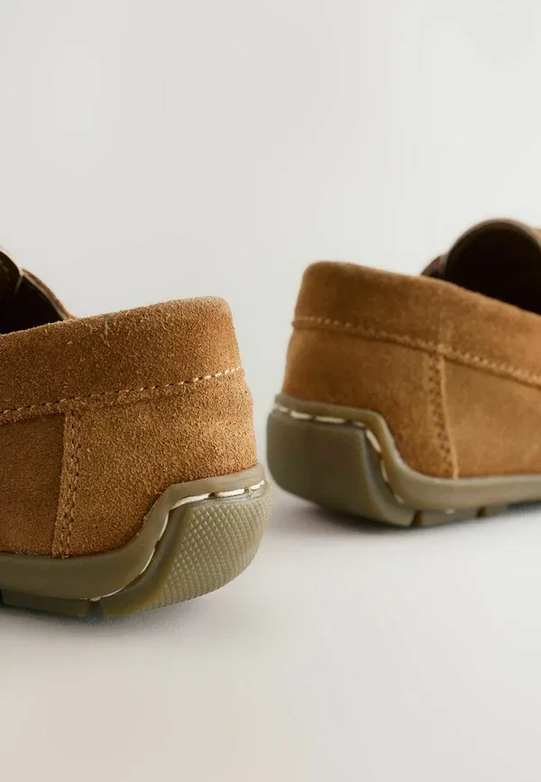 Туфли кожаные Loafers Next Tan Brown, светло-коричневый — фото 3
