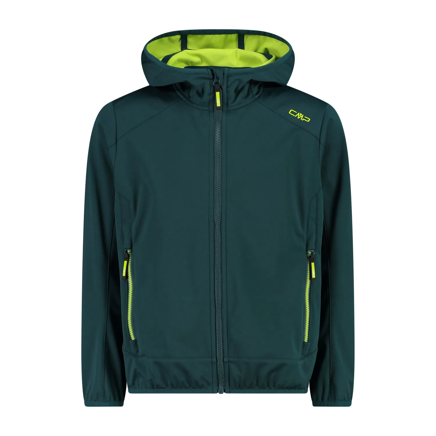 Детская софтшелл-куртка с капюшоном Boy Jacket Fix Hood Cmp, Grun / Grau